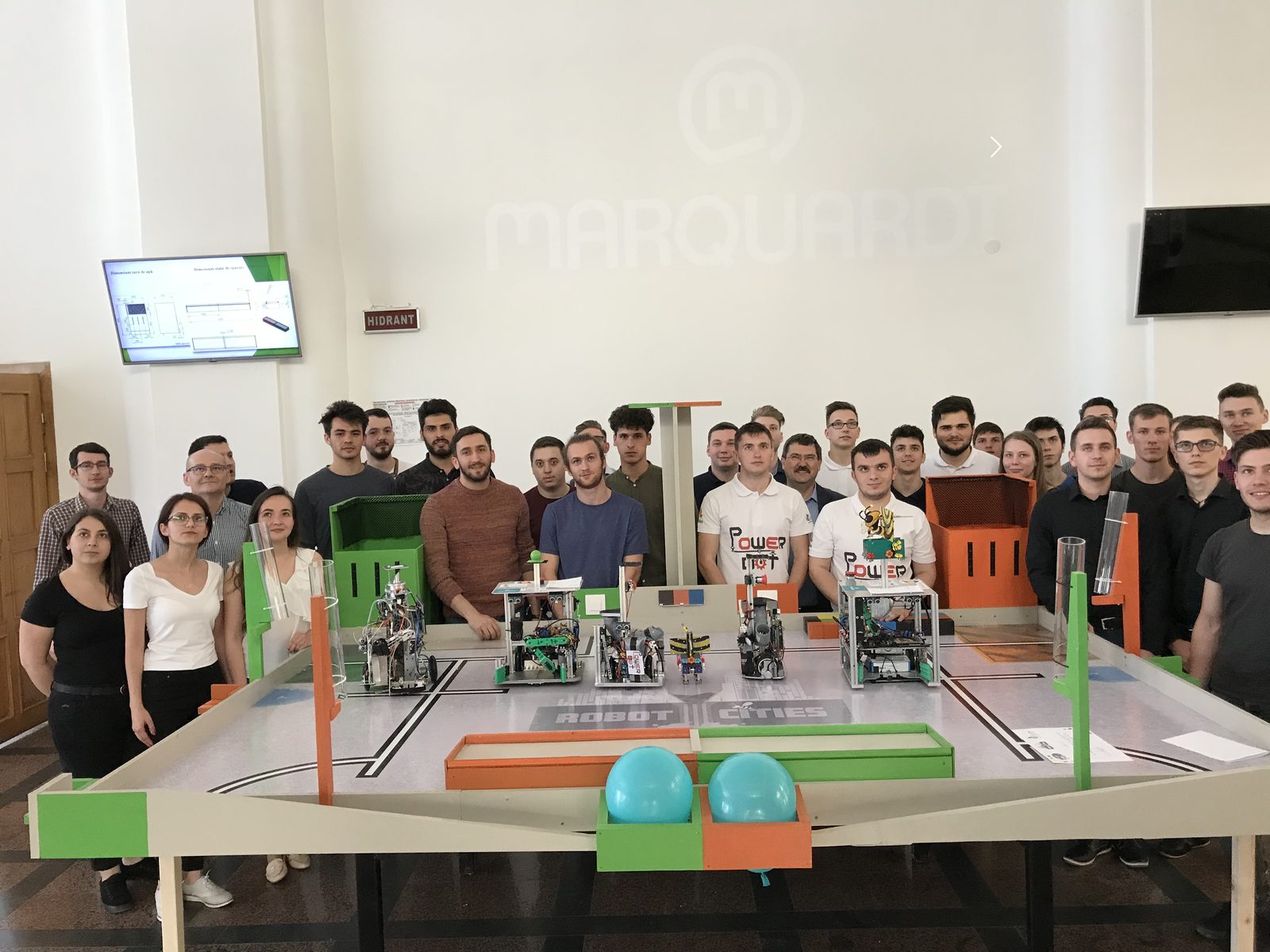 GT Robot student team group photo